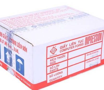 Giấy Liên Tục 1 Liên 380×279mm