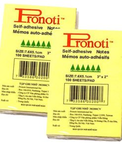 Giấy Note Vàng 2×3 Pronoti 5.1 x 7.6cm