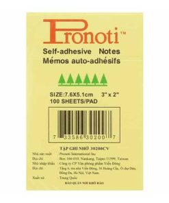 Giấy Note Vàng 2×3 Pronoti 5.1 x 7.6cm - Ảnh 3